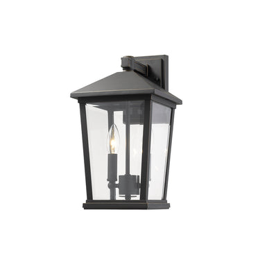 Z Lite Beacon 2 Light 15" Outdoor Wall Light 7