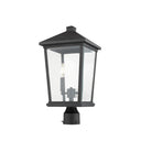 Z Lite Beacon 2 Light 19" Outdoor Post Mount Fixture - 568PHBR 3