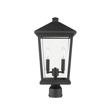 Z Lite Beacon 2 Light 19" Outdoor Post Mount Fixture - 568PHBR 4