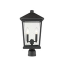 Z Lite Beacon 2 Light 19" Outdoor Post Mount Fixture - 568PHBR 5