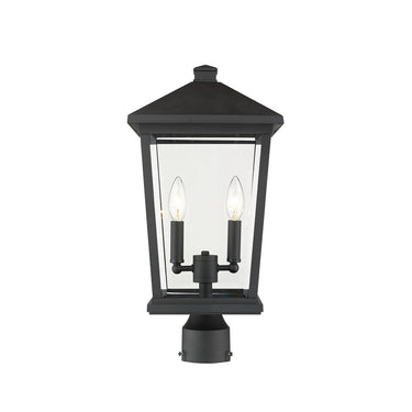 Z Lite Beacon 2 Light 19" Outdoor Post Mount Fixture - 568PHBR 5