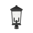 Z Lite Beacon 2 Light 19" Outdoor Post Mount Fixture - 568PHBR 9