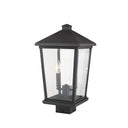 Z Lite Beacon 2 Light 19" Outdoor Post Mount Fixture - 568PHBS 2