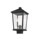 Z Lite Beacon 2 Light 19" Outdoor Post Mount Fixture - 568PHBS 3