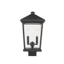 Z Lite Beacon 2 Light 19" Outdoor Post Mount Fixture - 568PHBS 4
