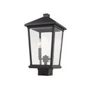 Z Lite Beacon 2 Light 19" Outdoor Post Mount Fixture - 568PHBS 7