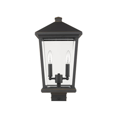 Z Lite Beacon 2 Light 19" Outdoor Post Mount Fixture - 568PHBS 9