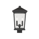 Z Lite Beacon 2 Light 19" Outdoor Post Mount Fixture - 568PHBS 