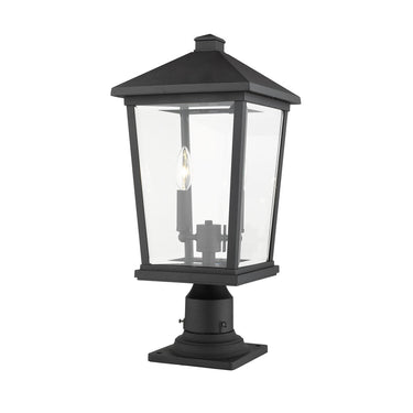 Z Lite Beacon 2 Light 21" Outdoor Pier Mounted Fixture 1
