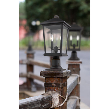 Z Lite Beacon 2 Light 21" Outdoor Pier Mounted Fixture 11