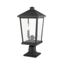 Z Lite Beacon 2 Light 21" Outdoor Pier Mounted Fixture 2