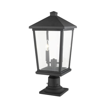 Z Lite Beacon 2 Light 21" Outdoor Pier Mounted Fixture 2