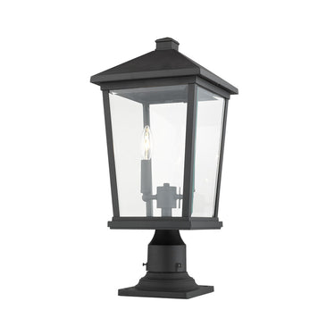 Z Lite Beacon 2 Light 21" Outdoor Pier Mounted Fixture 3