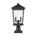 Z Lite Beacon 2 Light 21" Outdoor Pier Mounted Fixture 4