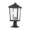 Z Lite Beacon 2 Light 21" Outdoor Pier Mounted Fixture 7