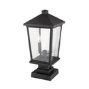 Z Lite Beacon 2 Light 22" Outdoor Pier Mounted Fixture 2