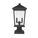 Z Lite Beacon 2 Light 22" Outdoor Pier Mounted Fixture 4
