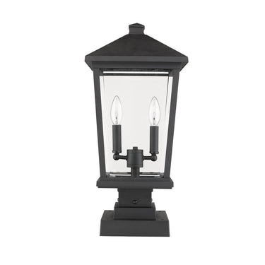 Z Lite Beacon 2 Light 22" Outdoor Pier Mounted Fixture 4