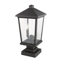 Z Lite Beacon 2 Light 22" Outdoor Pier Mounted Fixture 8