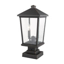 Z Lite Beacon 2 Light 22" Outdoor Pier Mounted Fixture 9