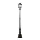 Z Lite Beacon 2 Light 91" Outdoor Post Mounted Fixture 1