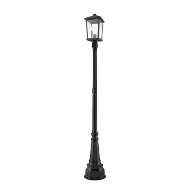 Z Lite Beacon 2 Light 91" Outdoor Post Mounted Fixture 