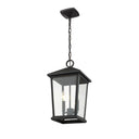 Z Lite Beacon 2 Light Outdoor Chain Mount Ceiling Fixture 1