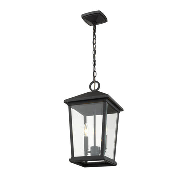 Z Lite Beacon 2 Light Outdoor Chain Mount Ceiling Fixture 1