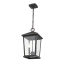 Z Lite Beacon 2 Light Outdoor Chain Mount Ceiling Fixture 7