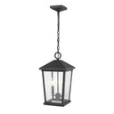 Z Lite Beacon 2 Light Outdoor Chain Mount Ceiling Fixture 8