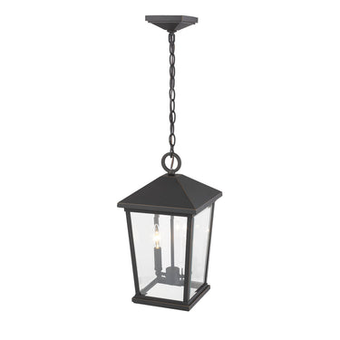 Z Lite Beacon 2 Light Outdoor Chain Mount Ceiling Fixture 9