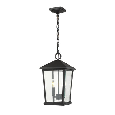 Z Lite Beacon 2 Light Outdoor Chain Mount Ceiling Fixture 