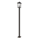 Z Lite Beacon 3 Light 107" Outdoor Post Mounted Fixture 2