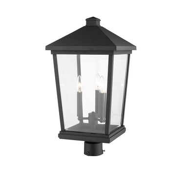 Z Lite Beacon 3 Light 23" Outdoor Post Mount Fixture 2