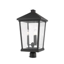 Z Lite Beacon 3 Light 23" Outdoor Post Mount Fixture 6