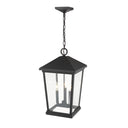 Z Lite Beacon 3 Light Outdoor Chain Mount Ceiling Fixture 3