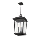 Z Lite Beacon 3 Light Outdoor Chain Mount Ceiling Fixture 7
