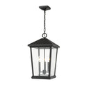 Z Lite Beacon 3 Light Outdoor Chain Mount Ceiling Fixture 