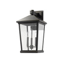 Z Lite Beacon 3 Light Outdoor Wall Light 12