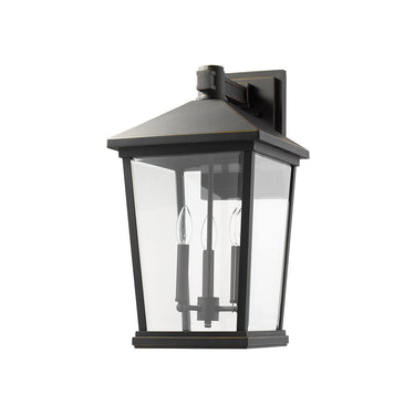 Z Lite Beacon 3 Light Outdoor Wall Light 12