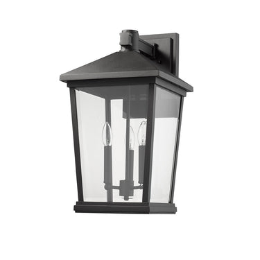 Z Lite Beacon 3 Light Outdoor Wall Light 4