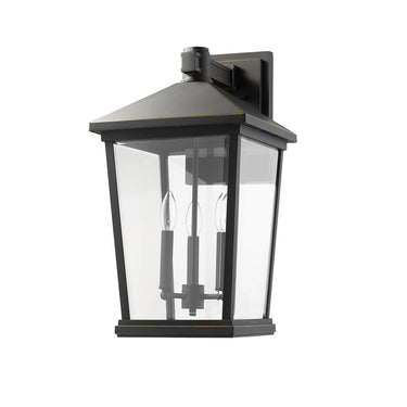 Z Lite Beacon 3 Light Outdoor Wall Light 8