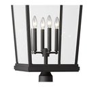 Z Lite Beacon 4 Light 113" Outdoor Post Mounted Fixture 3