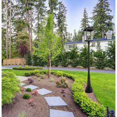 Z Lite Beacon 4 Light 113" Outdoor Post Mounted Fixture 6