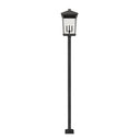 Z Lite Beacon 4 Light 124" Outdoor Post Mounted Fixture 1