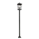 Z Lite Beacon 4 Light 124" Outdoor Post Mounted Fixture 2