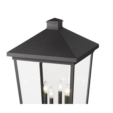 Z Lite Beacon 4 Light 124" Outdoor Post Mounted Fixture 3