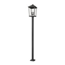 Z Lite Beacon 4 Light 124" Outdoor Post Mounted Fixture 4