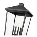 Z Lite Beacon 4 Light 125" Outdoor Post Mount Fixture 3