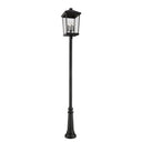Z Lite Beacon 4 Light 125" Outdoor Post Mounted Fixture 2